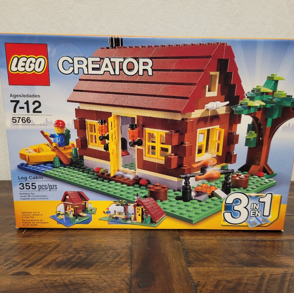NEW Lego Log Cabin 3 in 1 5766